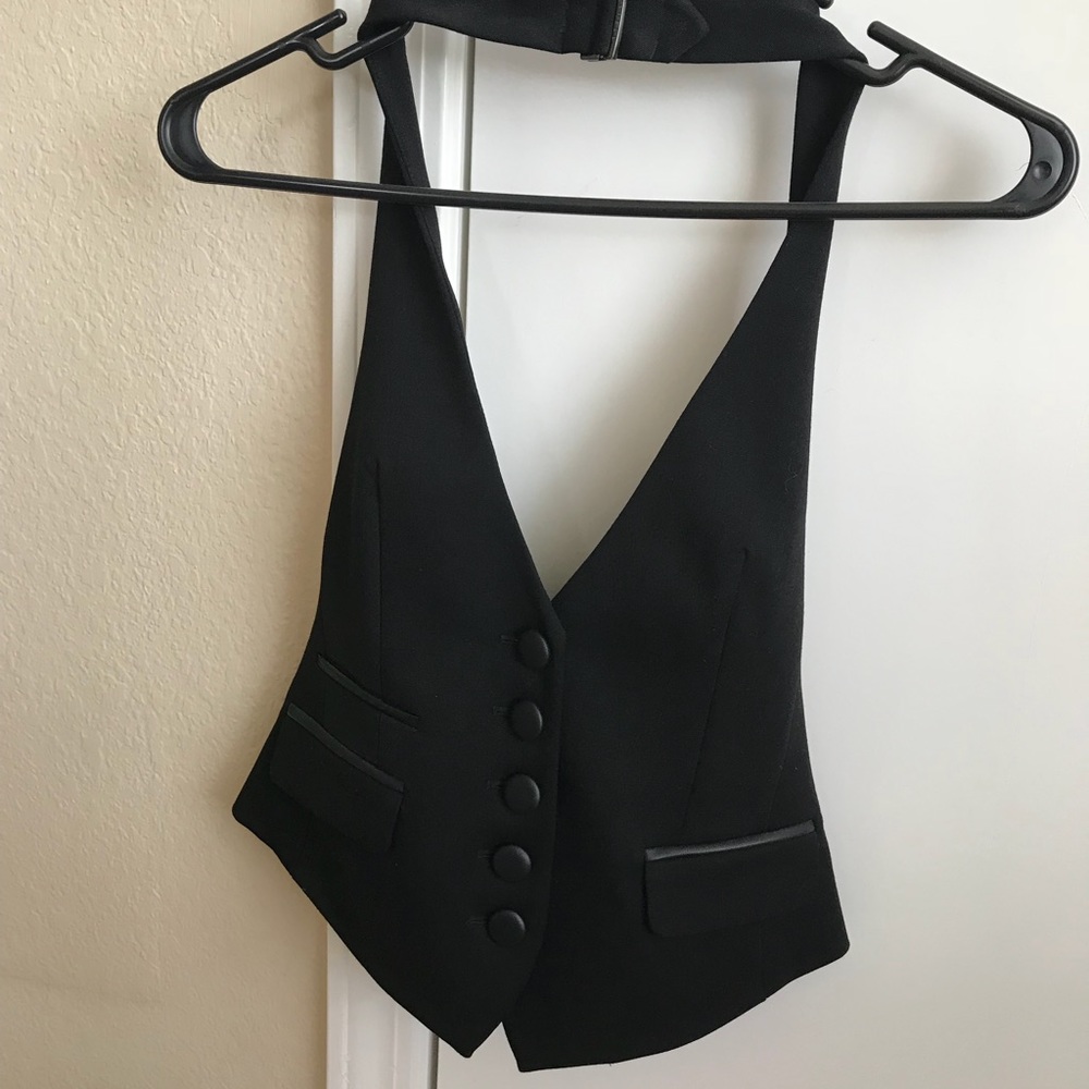 Black vest from Express